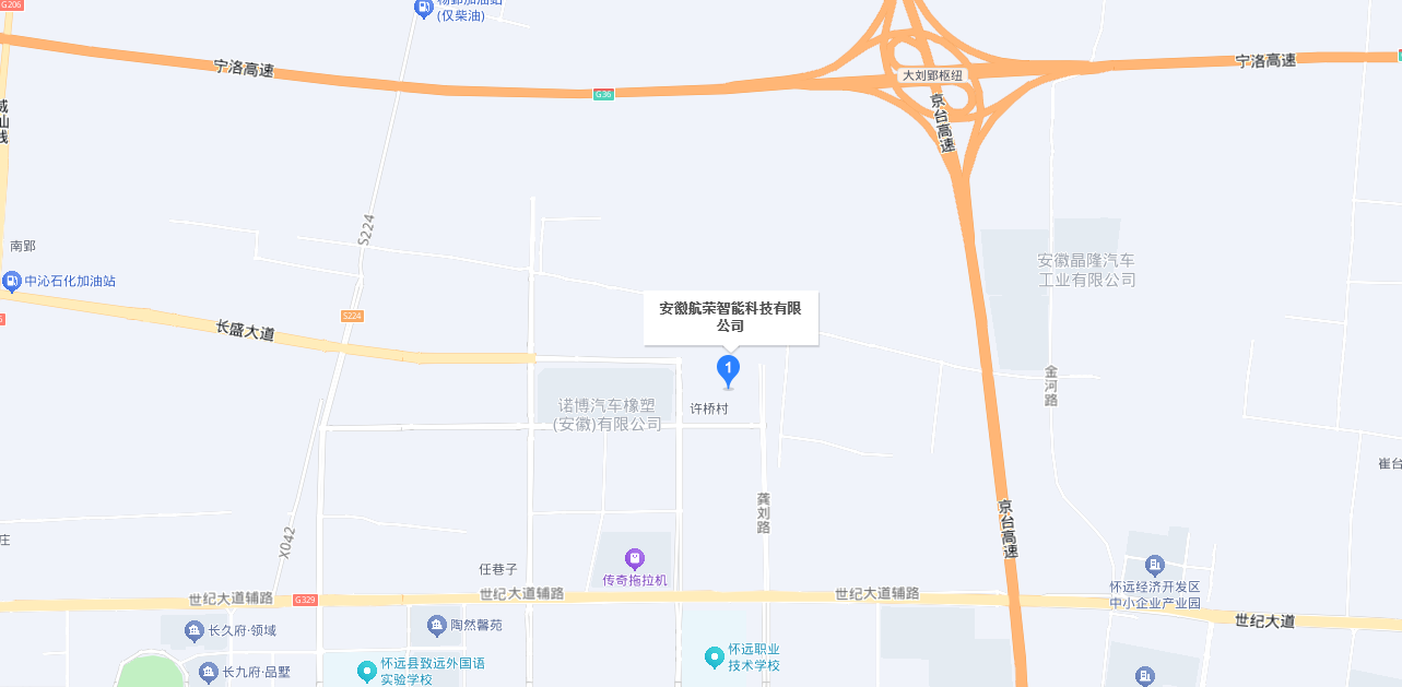 Company Location Map